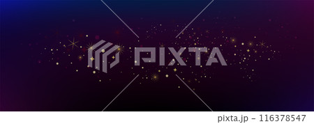 煌めく星と背景のイラスト素材のイラスト素材 [116378547] - PIXTA