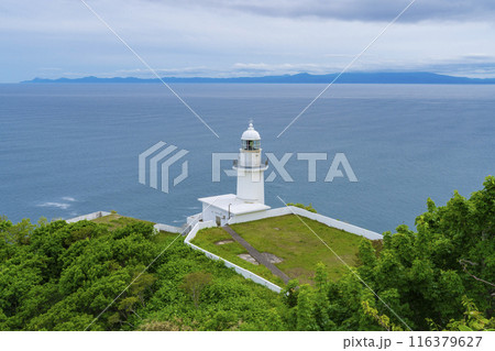 太平洋を望む地球岬展望台(チキュウ岬灯台) 太平洋を望む地球岬展望台(チキュウ岬灯台) 116379627