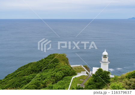 太平洋を望む地球岬展望台(チキュウ岬灯台) 太平洋を望む地球岬展望台(チキュウ岬灯台) 116379637