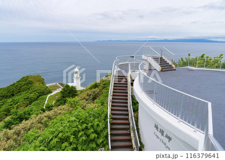 太平洋を望む地球岬展望台(チキュウ岬灯台) 太平洋を望む地球岬展望台(チキュウ岬灯台) 116379641