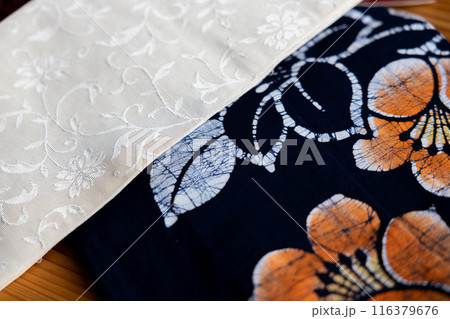 浴衣と帯 116379676