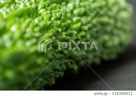 にがうり　ゴーヤ　食材　黒バックアップ 116380011