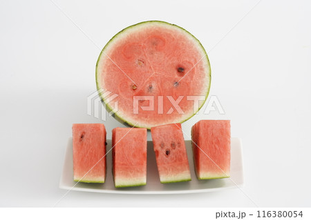 新鮮なスイカ 長崎県産 うり坊 116380054