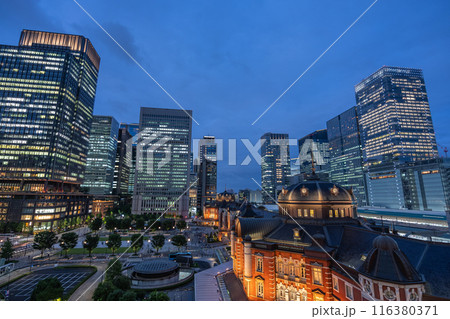 kiite東京の展望テラスの夜景 kiite東京の展望テラスの夜景 116380371