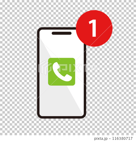 Smartphone and phone app Smartphone and phone app 116380717