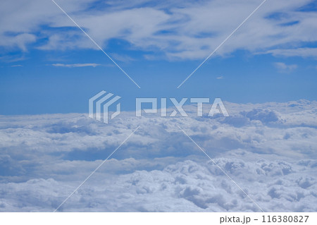 機内から見た7月の雲 116380827