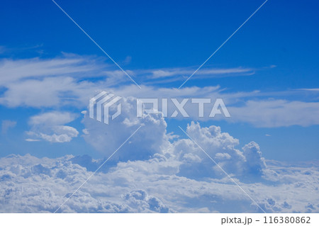 機内から見た7月の雲 機内から見た7月の雲 116380862