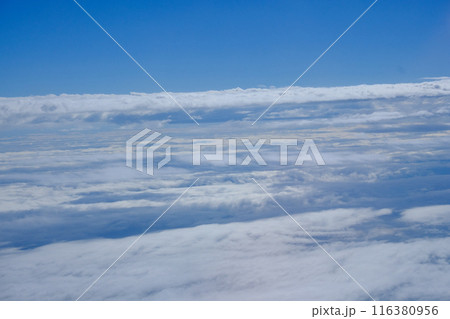 機内から見た7月の雲 116380956
