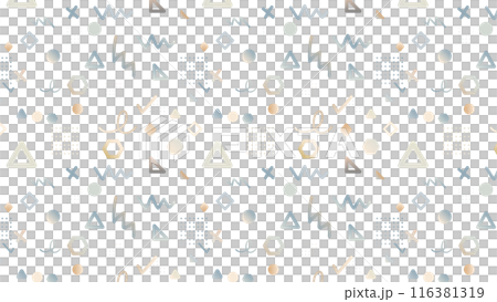 Memphis pattern 16:9 in metal color Memphis pattern 16:9 in metal color 116381319