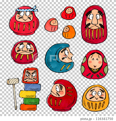 Daruma Set 116381750