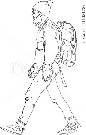 Travel, vacation, holidays and adventure. Mountain landscape. 116381785