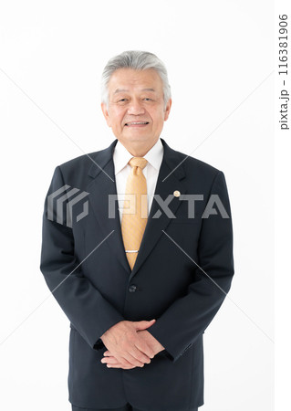 ビジネス　シニア男性　弁護士 116381906