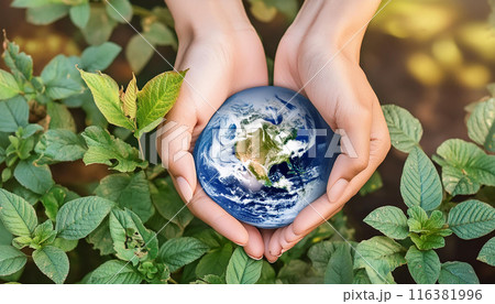 地球を守るイメージ(AI生成画像) 地球を守るイメージ(AI生成画像) 116381996