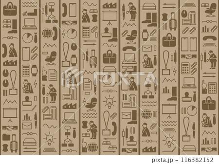 ヒエログリフ風のビジネスイメージの壁紙 116382152