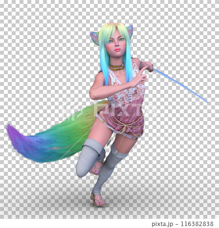 雌狐剣士 雌狐剣士 116382838