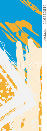 Abstract color hand drawn backgrounds for design. 116383830