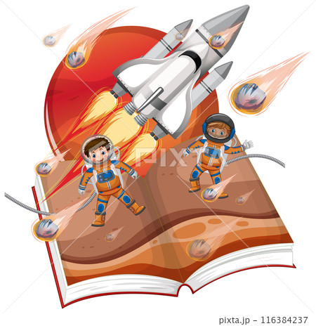 Space Adventure in a Book 116384237