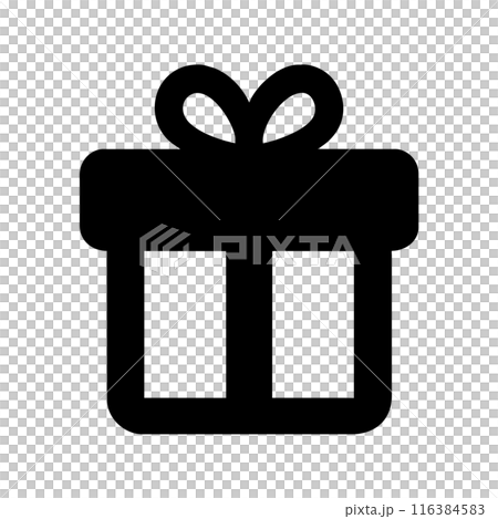 icon gift box icon gift box 116384583