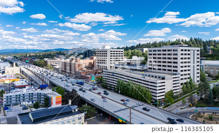 spokane i90 city freeway washington 116385105