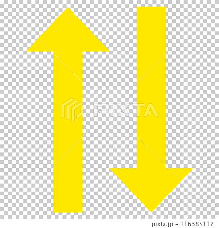 TWO YELLOW ARROW. 116385117