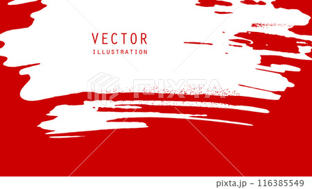 Abstract ink brush banners with grunge effect 116385549