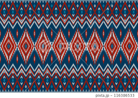 THAI FABRIC PATTERN PURPLE RED 116386533