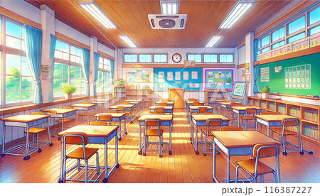 誰もいない教室 116387227