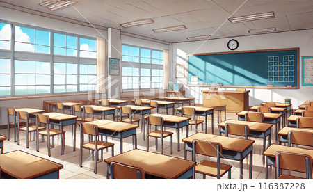 誰もいない教室 116387228