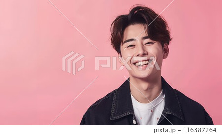 若いアジア人男性 AI 116387264