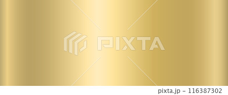 Metallic gold gradient. A pattern of shiny, metallic gradient. 116387302