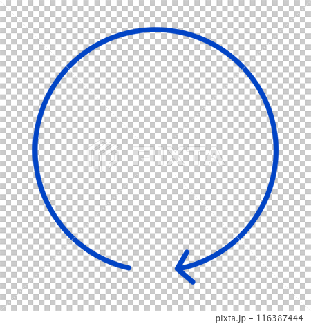 Blue Arrow Refresh Arrow illustration Circle Arrow Swirl Arrow Circular Arrow 116387444
