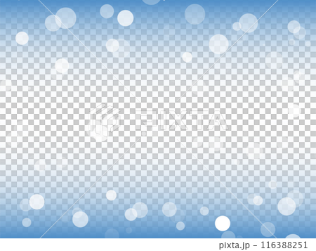 Cute polka dot simple gradient frame_blue 116388251