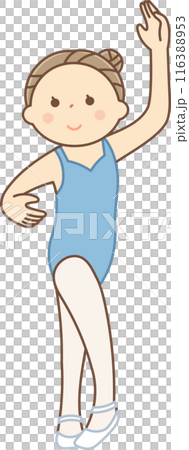 上芭蕾舞課的女孩 上芭蕾舞課的女孩 116388953