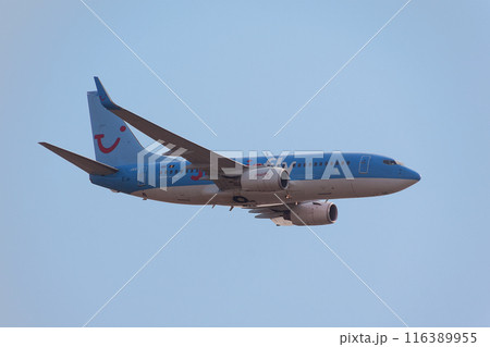 飛行するジェットエアフライB737-700 飛行するジェットエアフライB737-700 116389955