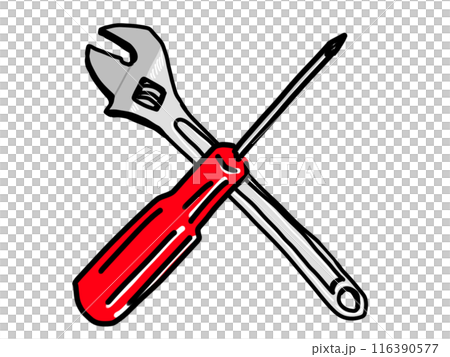 Simple tool illustration Simple tool illustration 116390577