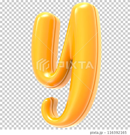 golden letter h made of inflatable balloon isolated on white 116392165