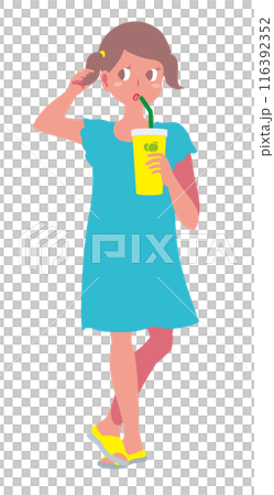 女孩連體喝一杯 116392352