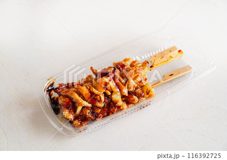 焼き鳥　鶏皮たれ 116392725