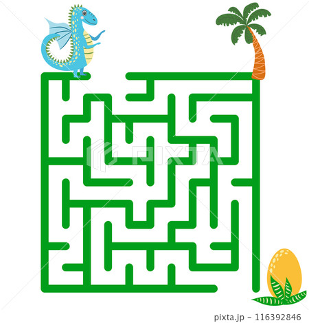 Children's game labyrinth. Find a way out of the maze 116392846
