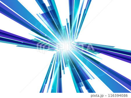 青のデジタルサイバーライン背景 青のデジタルサイバーライン背景 116394086