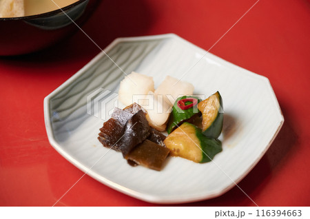 きゅうりと大根の漬物 和食 日本料理 京都料理 きゅうりと大根の漬物 和食 日本料理 京都料理 116394663
