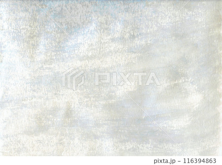 水彩を使った箔テイストな灰色の手描きテクスチャ 116394863