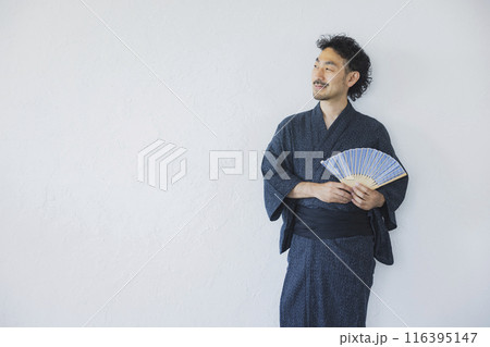 浴衣の男性 浴衣の男性 116395147