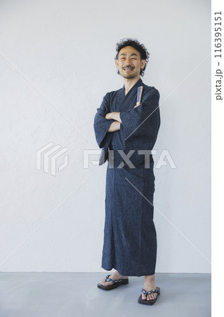 浴衣の男性 浴衣の男性 116395151