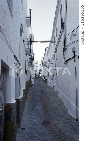 カサレス・狭い路地の風景【スペイン/アンダルシア州】 116395365