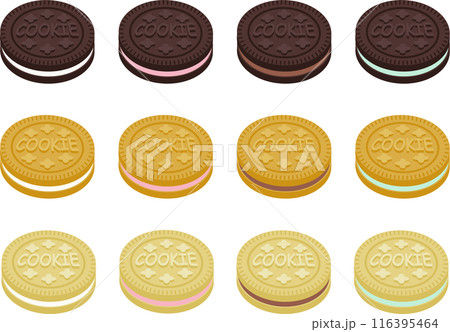 クリームサンドクッキーセット クリームサンドクッキーセット 116395464