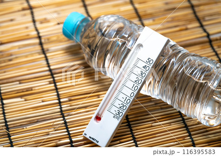 真夏の熱中症対策 116395583