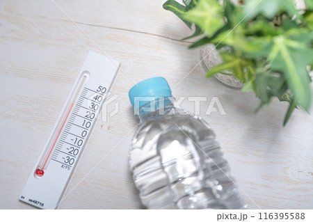 真夏の熱中症対策 116395588