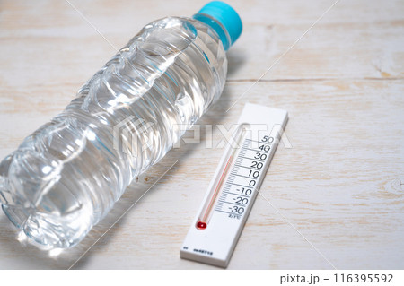 真夏の熱中症対策 116395592