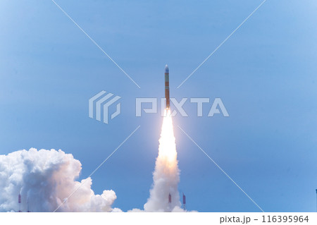 H3ロケット3号機打ち上げ H3ロケット3号機打ち上げ 116395964